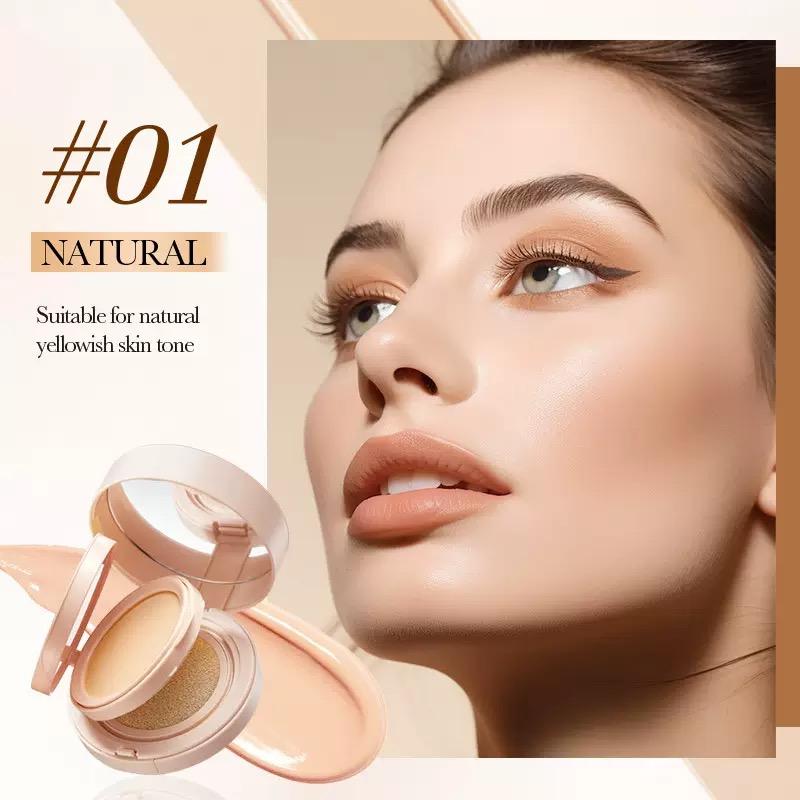 2-in-1 Air Cushion BB Cream & Concealer Duo — Full-Face Coverage
