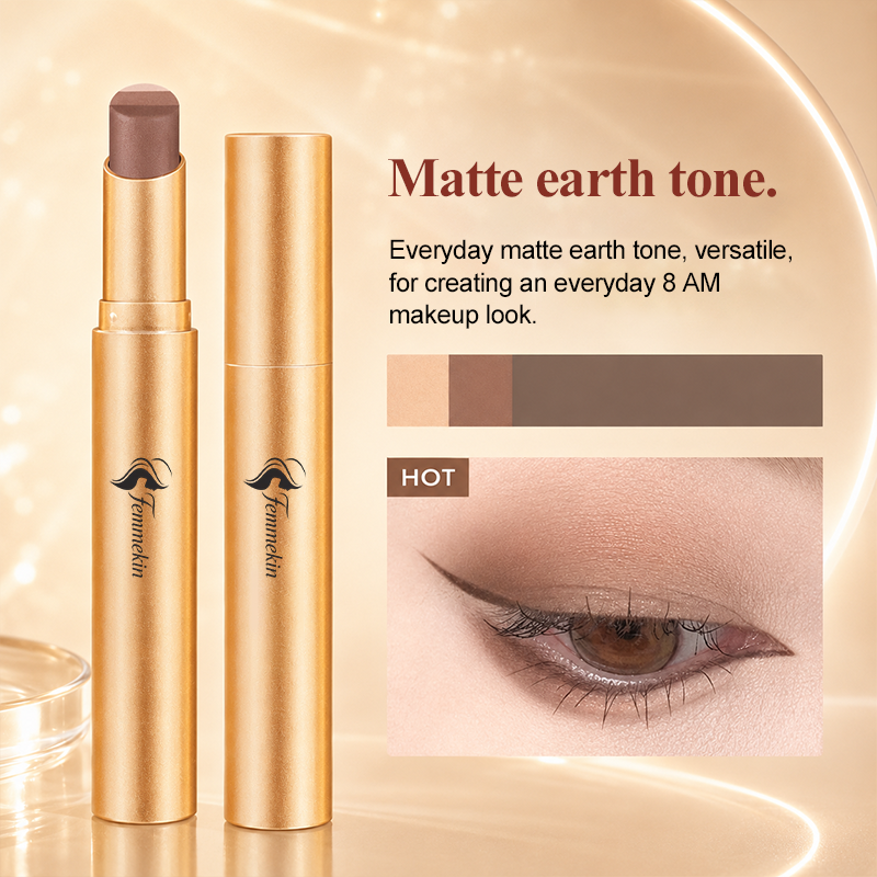 3 in 1  Eyeshadow Stick for Beginners Waterproof Longwear