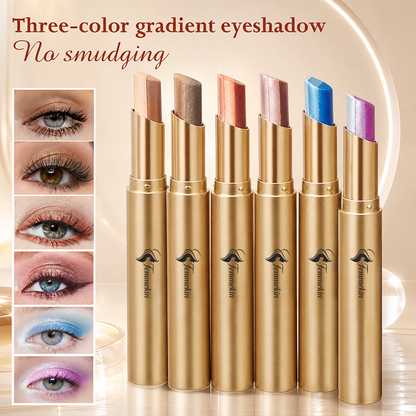 3 in 1  Eyeshadow Stick for Beginners Waterproof Longwear
