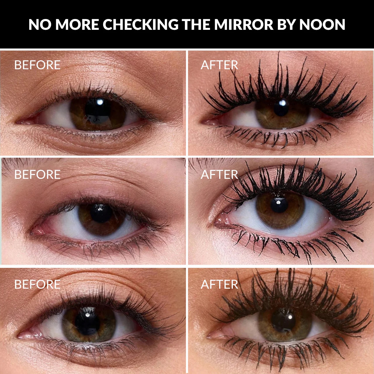 24H Waterproof Mascara | Put it on once. Trust it all day.