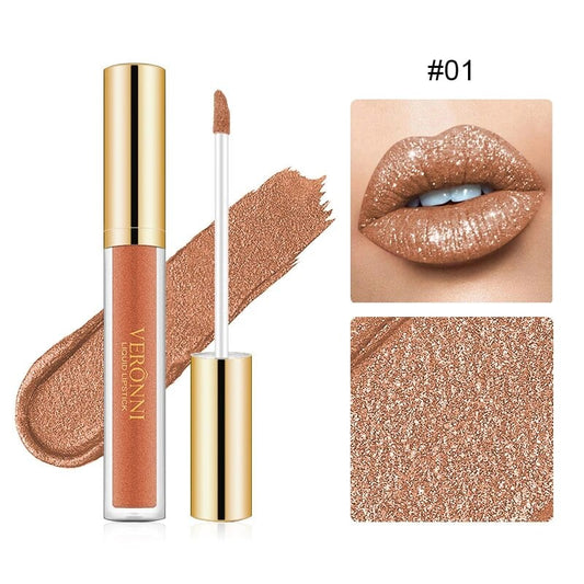 Glinté™ Diamond Liquid Lipstick — 16-Hour Shine & Comfort