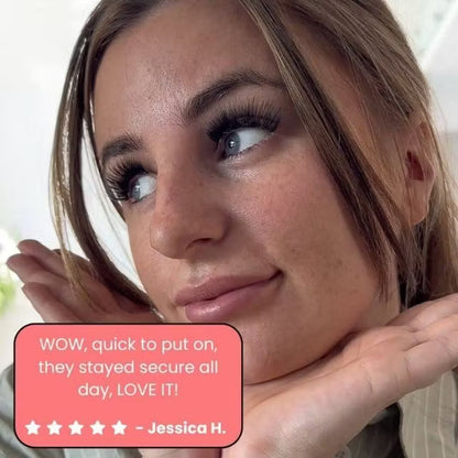 GlazyLash™ Reusable Adhesive Eyelashes