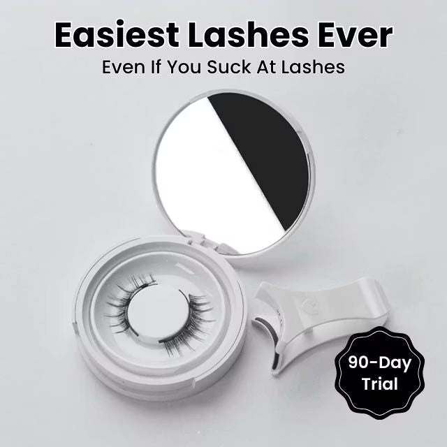 GlazyLash™ Reusable Adhesive Eyelashes
