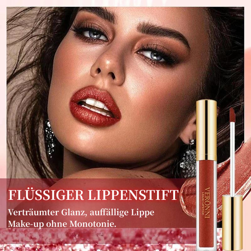 Glinté™ Diamond Liquid Lipstick — 16-Hour Shine & Comfort
