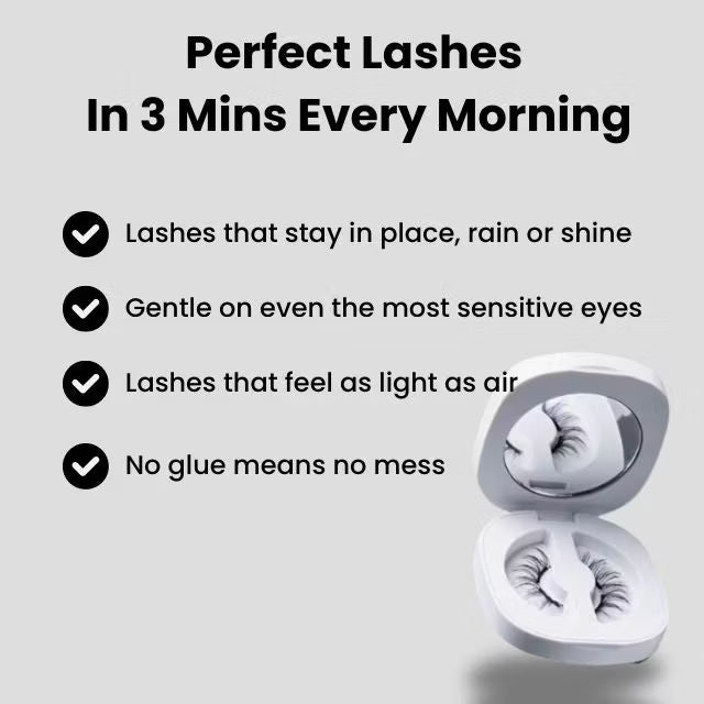 GlazyLash™ Reusable Adhesive Eyelashes