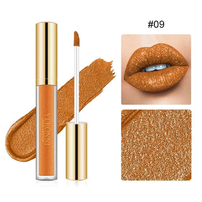 Glinté™ Diamond Liquid Lipstick — 16-Hour Shine & Comfort