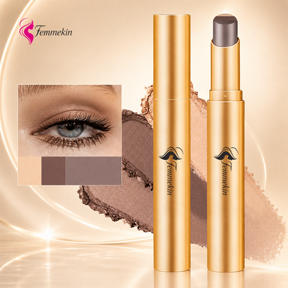 3 in 1  Eyeshadow Stick for Beginners Waterproof Longwear